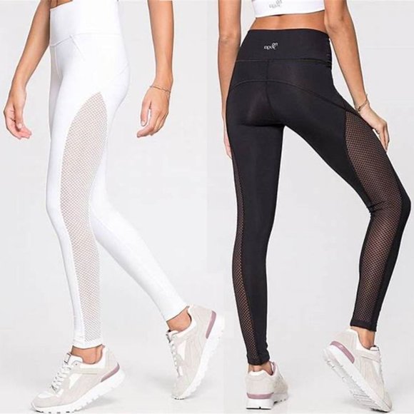 Rio Yoga Pants - NWT RIO YOGA White All-Day Compress Leggings Sz L